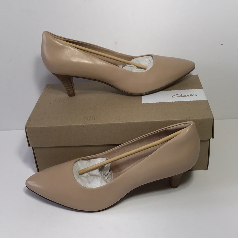 Clarks Linvale Jerica Collection Leather Pumps - image 2